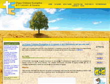 Tablet Screenshot of chiesaevangelica.org